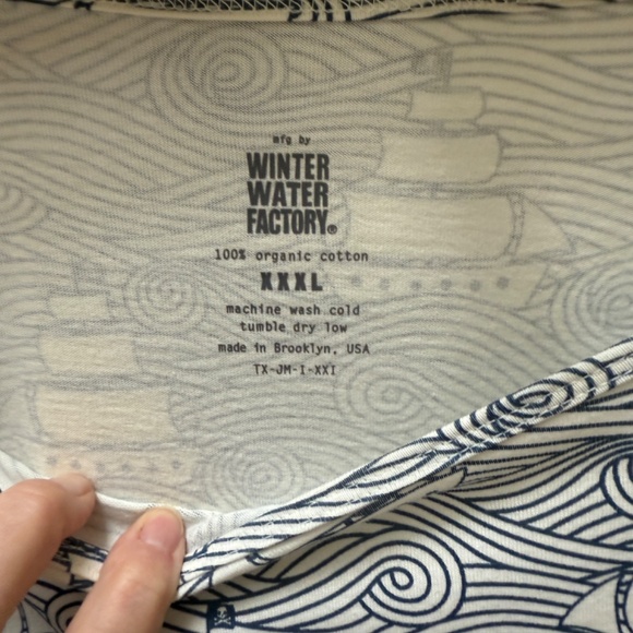 Winter Water Factory HIGH SEAS Women's Helsinki Dress XXXL - Picture 2 of 2